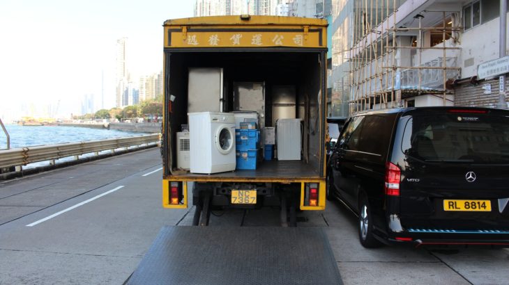 camion de déménagement