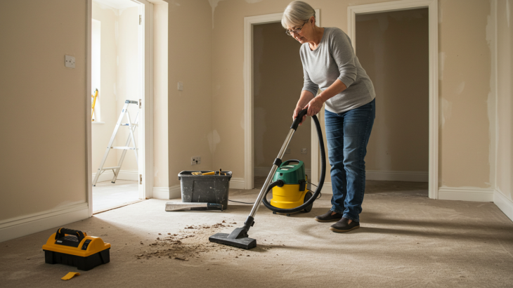 nettoyage après rénovation